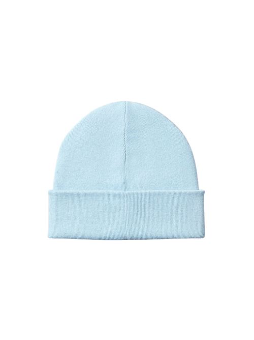 Cappellino in viscosa celeste Calvin Klein | LV04D8020G5F9